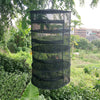 Herb Drying Folding Fishing Net with Zippers Dryer Mesh Tray Drying Rack Flowers Hanger Fish Net Tackle accessory tool freeshipping - Josephine-giang